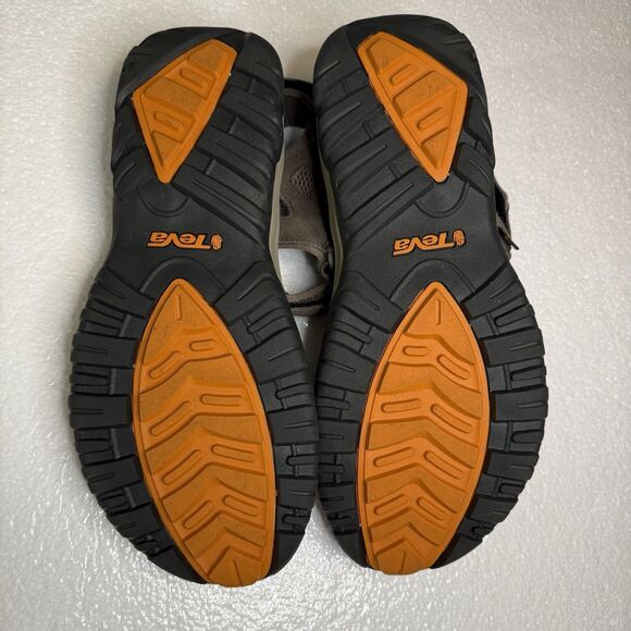 TEVA MEN HUDSON BUNGEE CORD SPORTS STAPPY LEATHER SANDALS US 13 / EU 47 / UK 12 - Picture 6 of 6